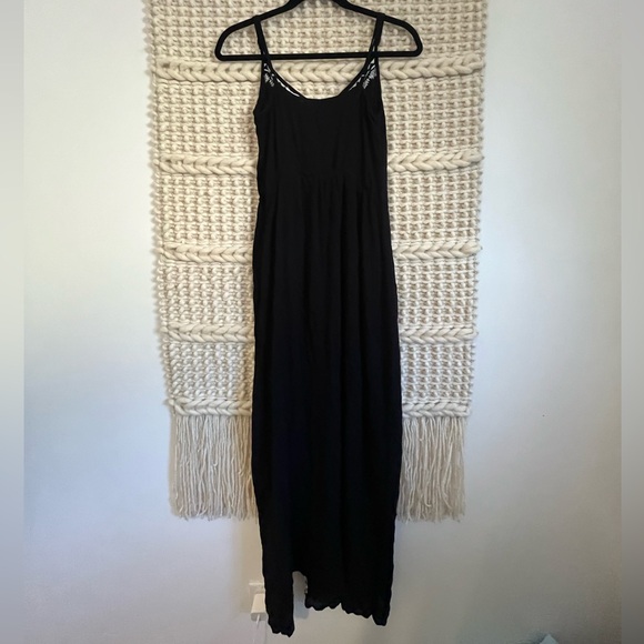 SUZY SHIER XS Black Maxi Dress - Picture 3 of 7